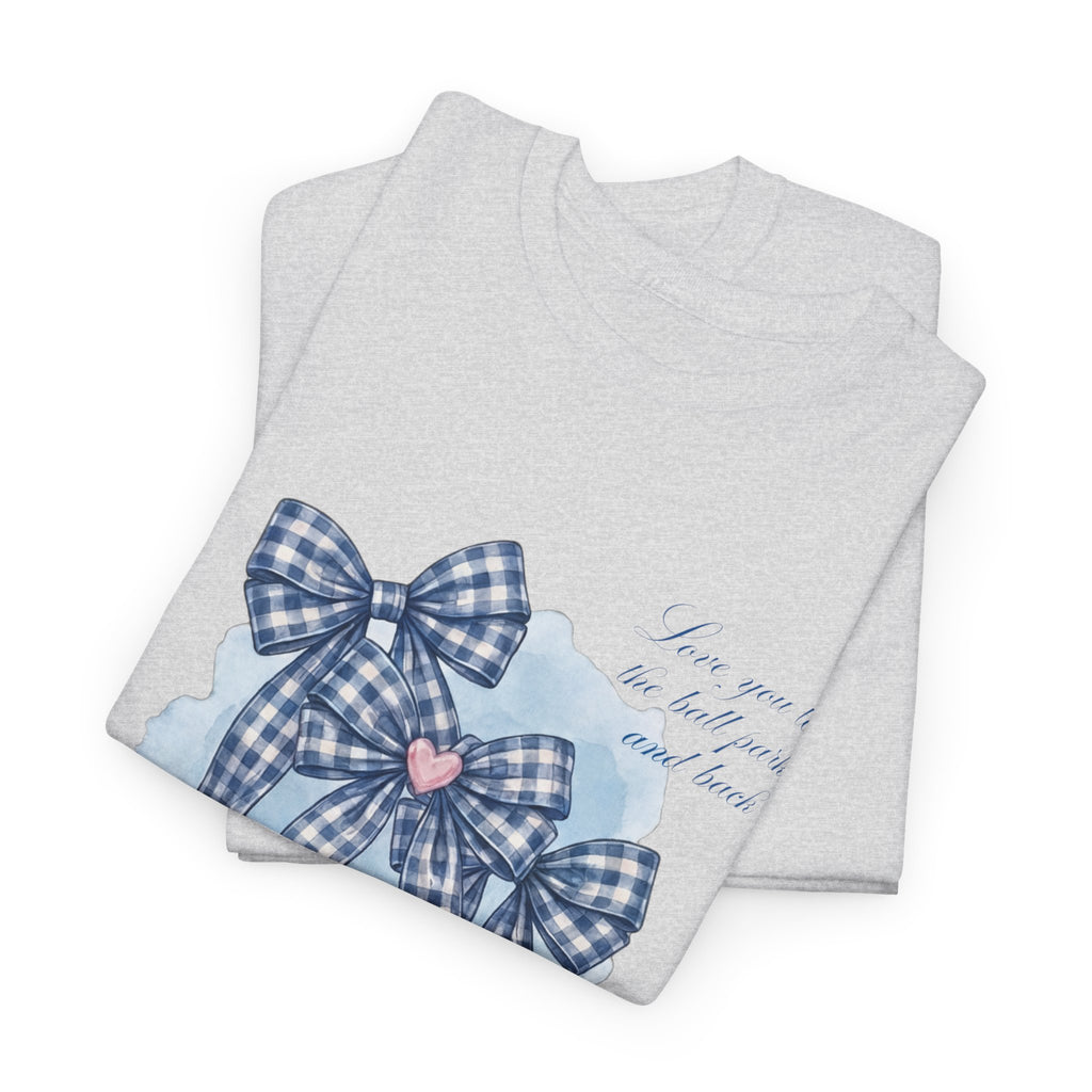 Bow & Baseball Tee