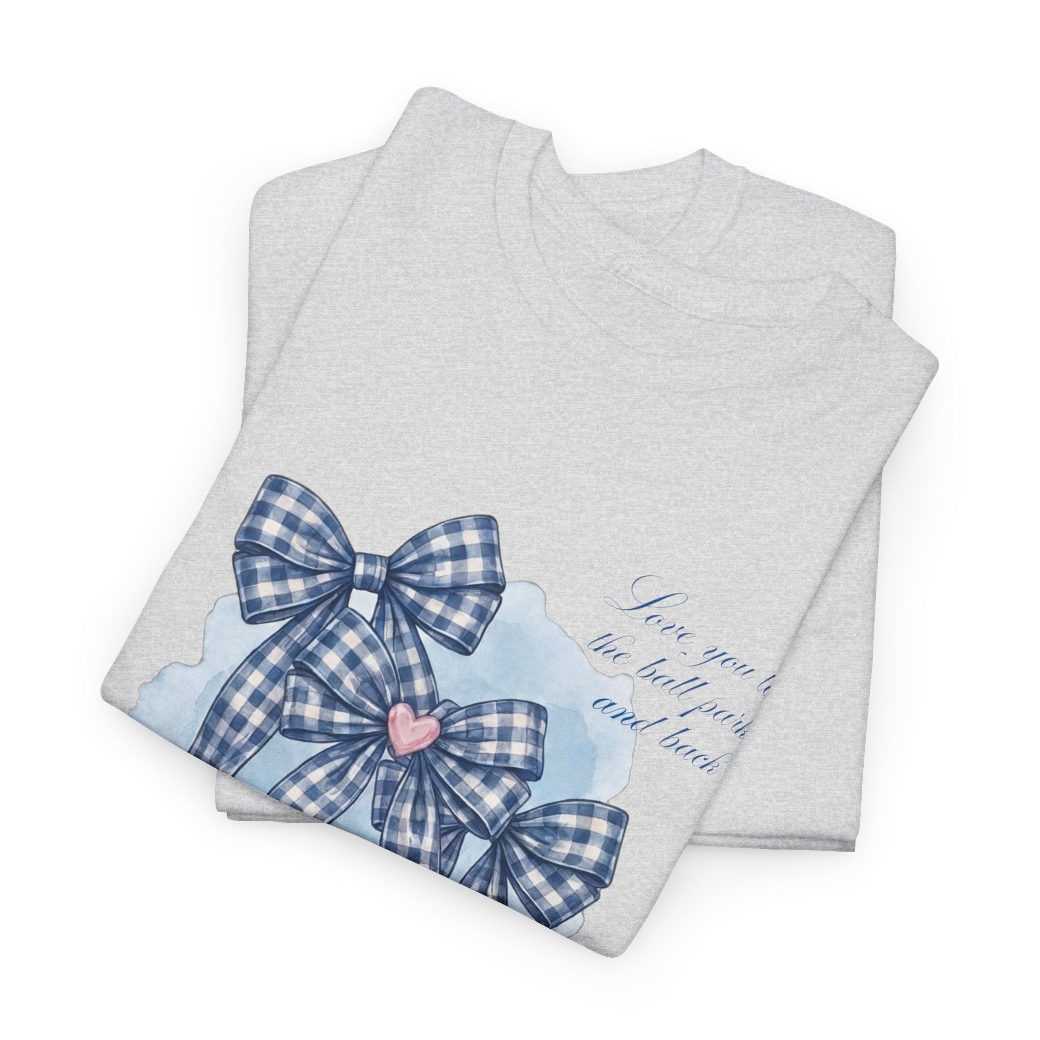 Bow & Baseball Tee