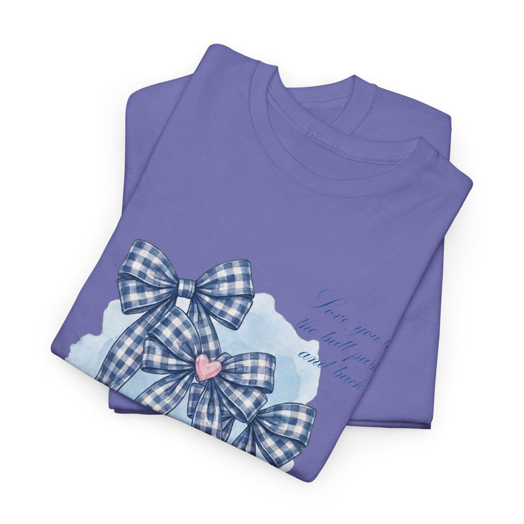 Bow & Baseball Tee