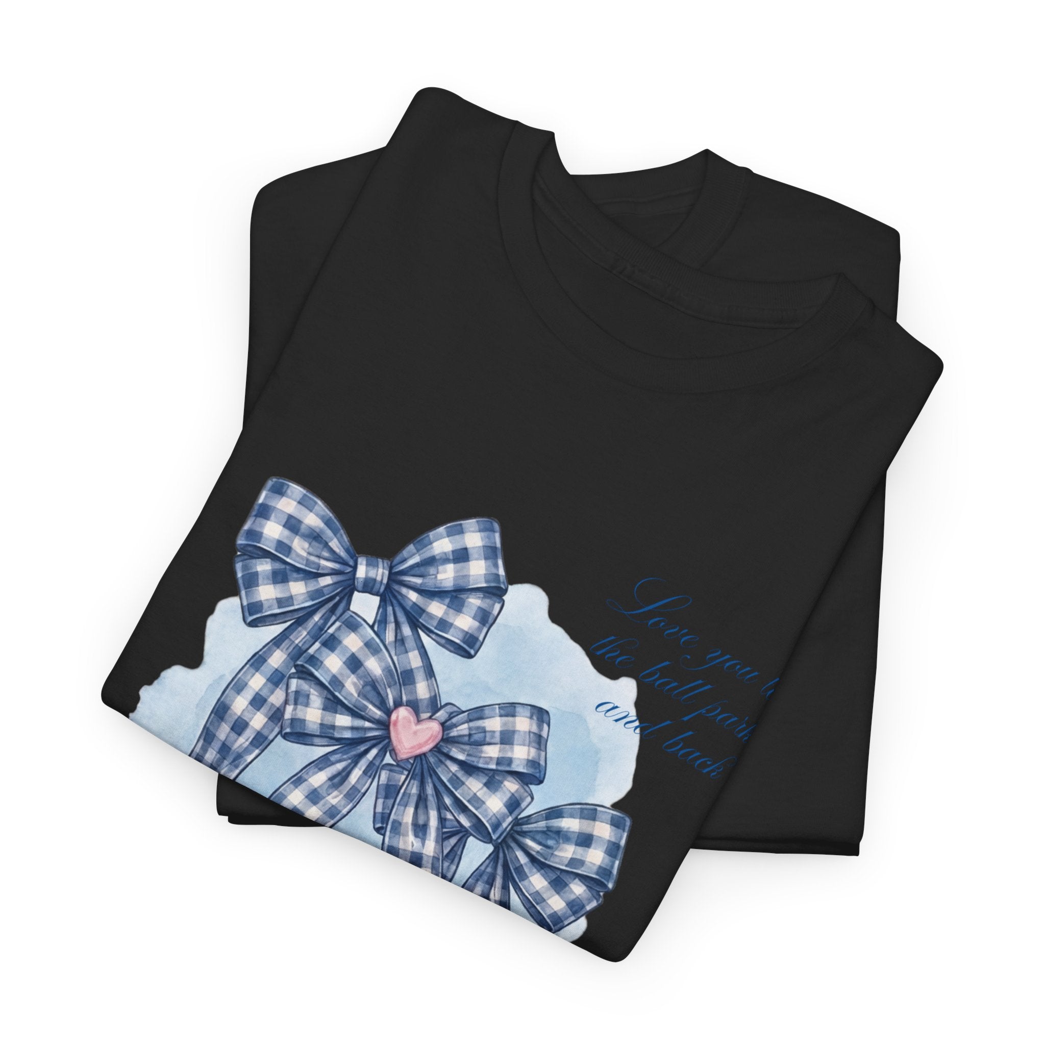 Bow & Baseball Tee