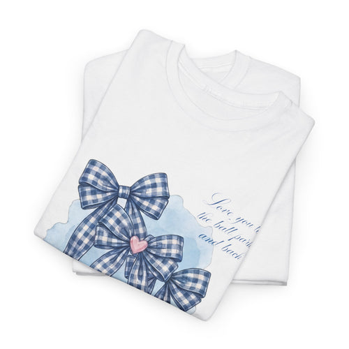 Bow & Baseball Tee