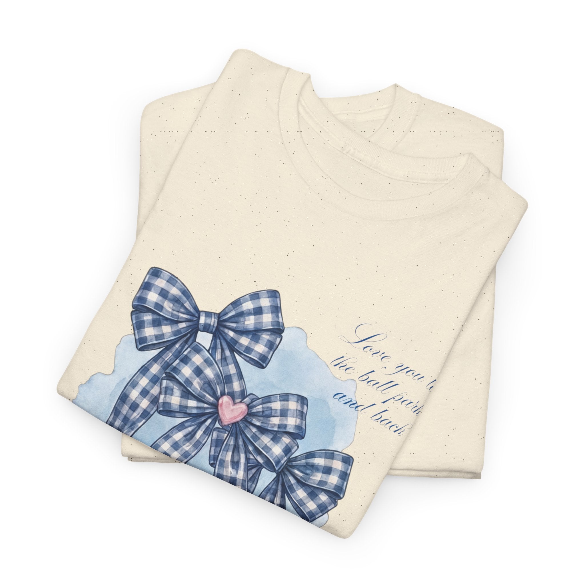 Bow & Baseball Tee
