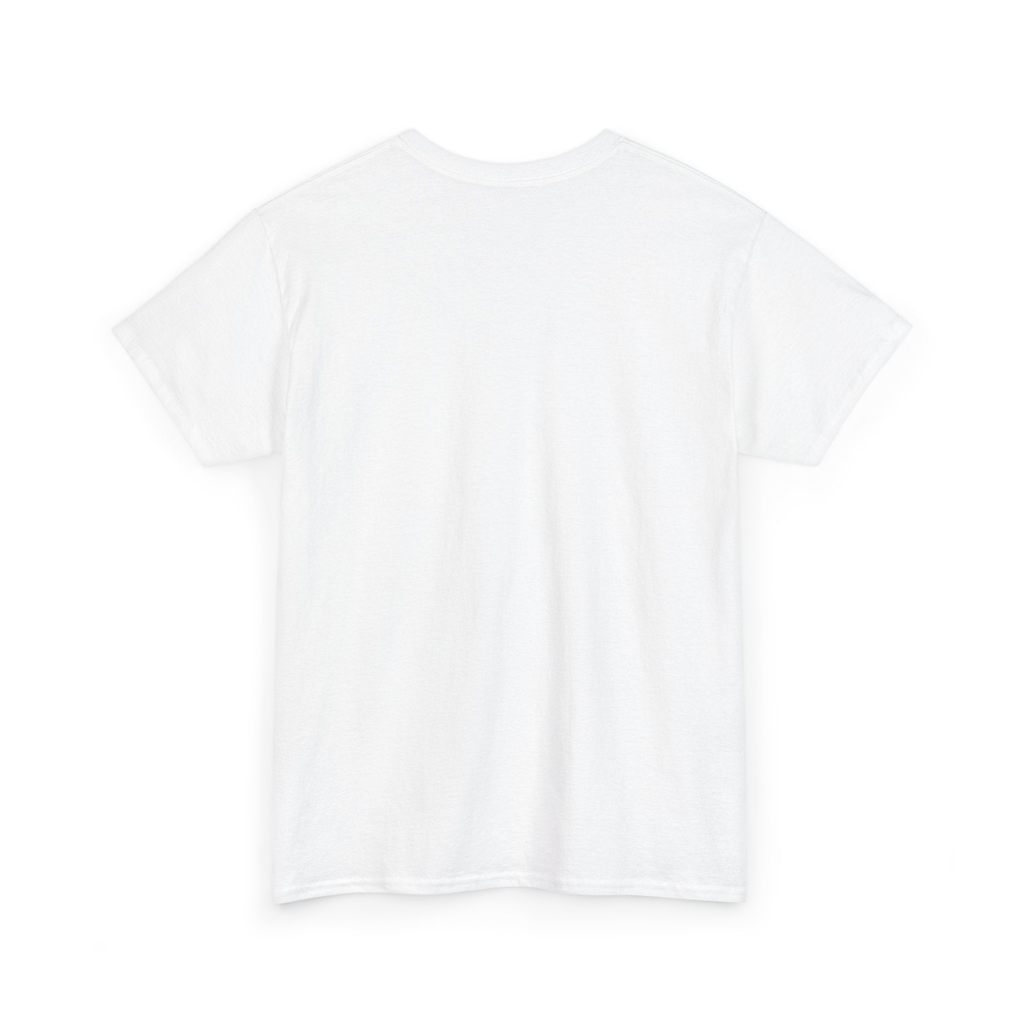 The back of a white t-shirt.
